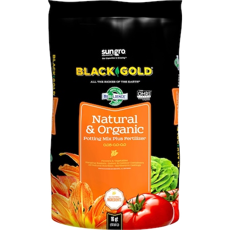 Black Gold Black Gold Organic All Purpose Potting Mix 16 qt 1402040 16QT U
